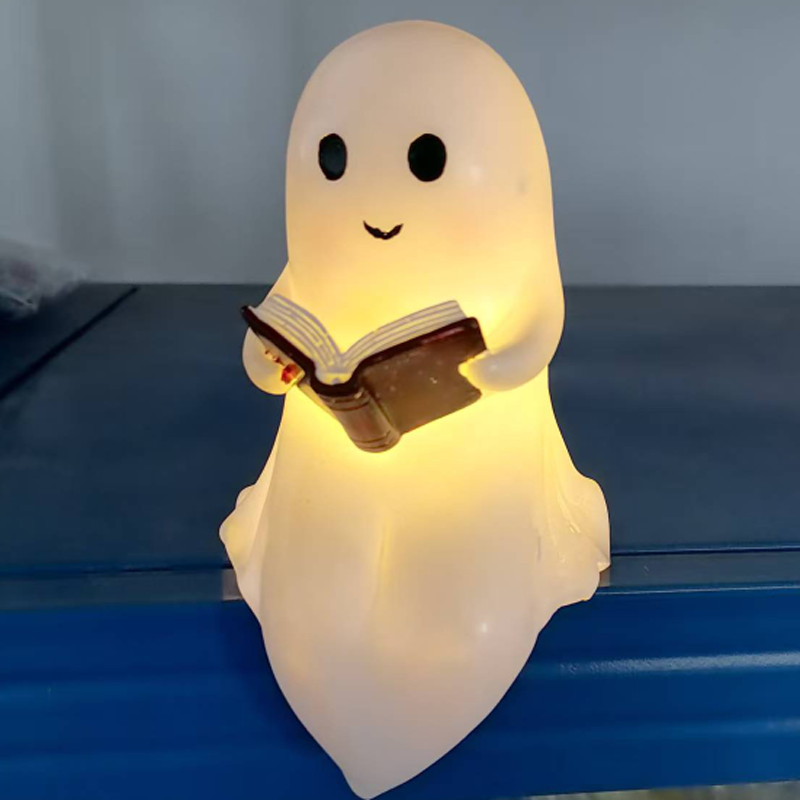Diy Halloween Electronics - 新しい可愛い幽霊読書灯 キュートな幽霊読書ライト LED ハロウィン クラフトオーナメント ギフト