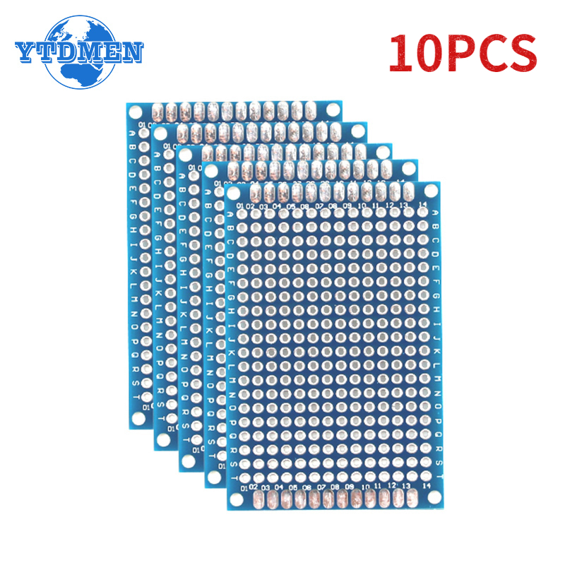 Diy Electronics Kits For Kids - 電子キット用ユニバーサルサーキットボード,2つのpcbボード,テストプレート,実験用,10個,4x6cm