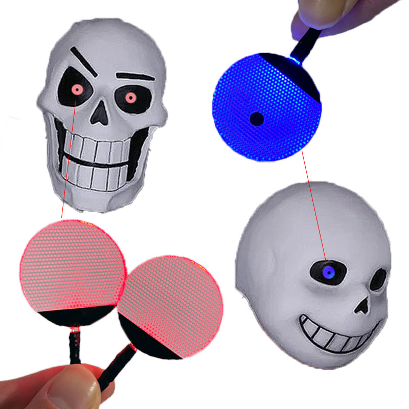 Diy Halloween Electronics - 丸型フレキシブルアイキット,3D LEDアイライトキット,ハロウィーン用,コスプレマスク,アクセサリー,ギフト