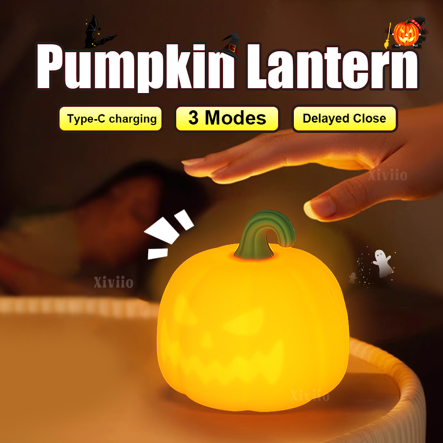 Diy Halloween Electronics - ハロウィンカボチャランプスーパーソフトシリコンカボチャランプ子供のおもちゃギフト安全ポータブルカボチャライト寝室用ハロウィン装飾