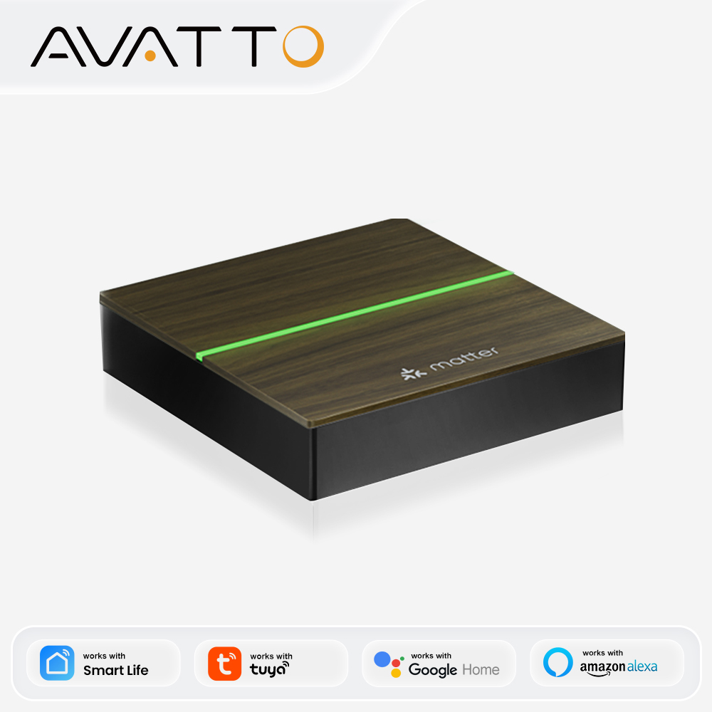 Diy Home Electronics - AVATTO Matterスマート有線ゲートウェイハブ ZigBeeスマートホームブリッジリモートコントローラー、Tuya、HomeKit、Siri、Google Home、Alexa対応