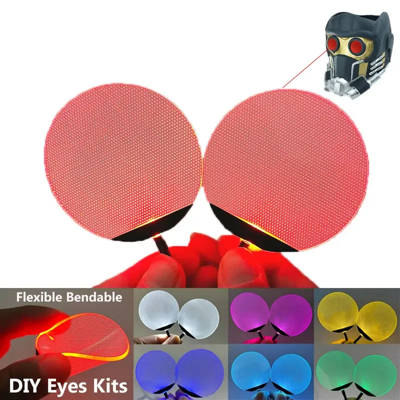 Diy Halloween Electronics - コスプレ用の柔軟なアイキット,ロードヘルメットアイヘルメット,ハロウィーン用,アイライトアクセサリー,DIYギフト