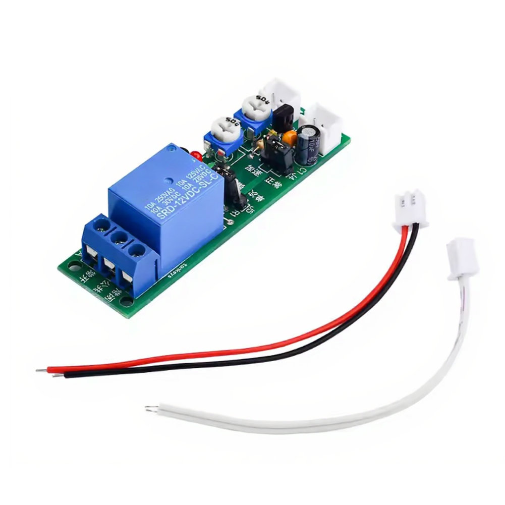 Relay Module 5V - DC入力時間遅延リレーモジュール 5V/12V/24V 調整可能なタイミング範囲 1秒から24時間まで 機器のシャットダウン用