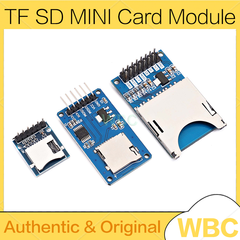 Sd Card Module Spi - TFカードモジュール TFストレージ拡張ボード マイクロカード SD TFカードメモリシールドモジュール SPI