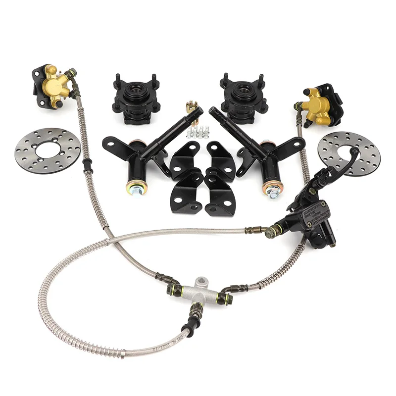 Diy Kit Elektronik - 双頭シャフト,108mm,ディスクブレーキ,ハブ,DIY,電動V,ゴルフ,バギー,1セット4個