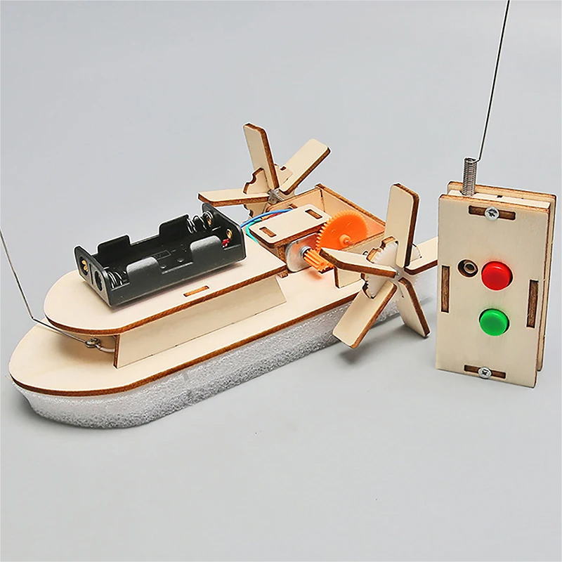 Diy Kit Elektronik - DIY ボートモデル科学おもちゃ子供 STEM 電気教育教育キット 3D 組み立てる木製ボートおもちゃ科学実験キット