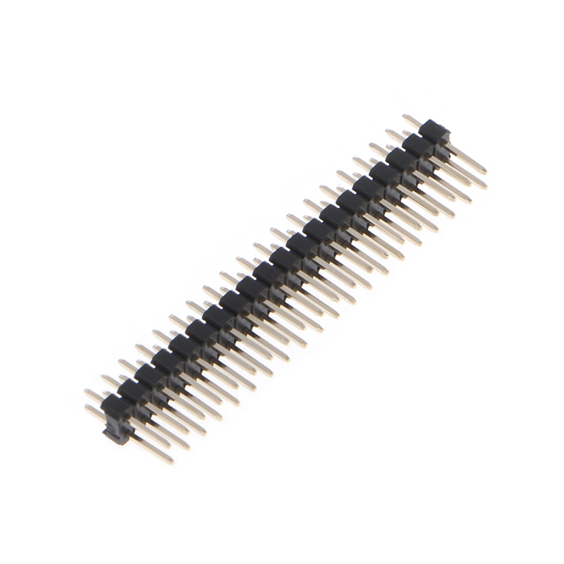 Male Female Header Pin - 2.54ミリメートル2 × 20ピンブレークイン離れデュアル男性ヘッダピンラズベリーパイゼロgpio新