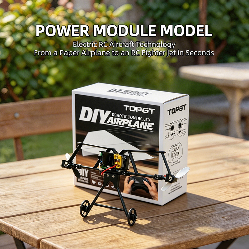 Diy Kit Elektronik - RC紙飛行機キット ジャイロスタビライザー付き DIY電動リモコン飛行機 折りたたみ式飛行ステム玩具 マイクロ固定翼ドローン