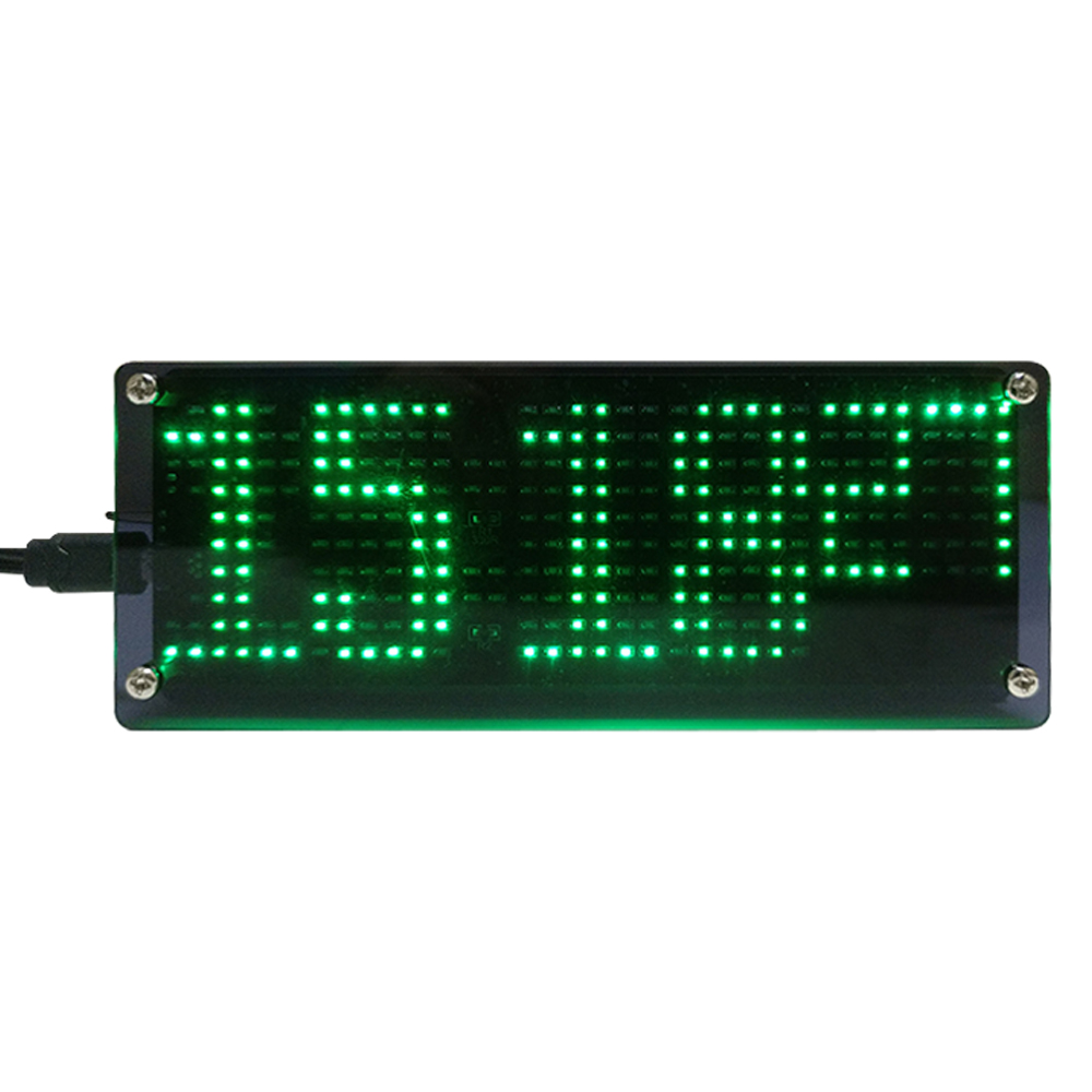 Diy Electronics Kits For Kids - DIY デジタルドットマトリックス時計電子キット LED 照明 DIY はんだ付け練習学習部品プロジェクト