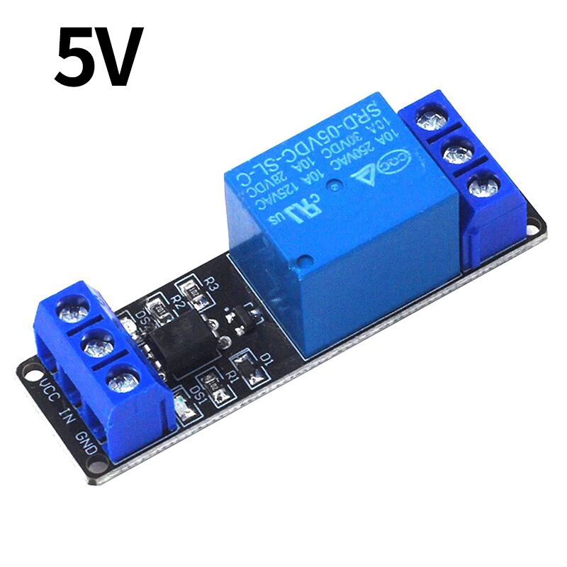Relay Module 5V - 電磁リレーモジュール、分離された低レベルのトリガー、plc制御ドライバーボード、1チャンネル、5v