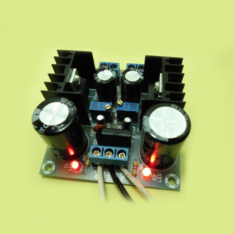 Diy Electronics For Sale - 融合 LM317 + LM337 ポジティブネガティブデュアルカード電源アダプタ電子部品 DIY