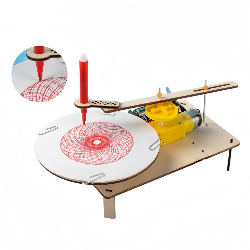 Diy Kit Elektronik - DIY自動塗装ロボット STEM電動プロッター科学キット 教育用教材 教室でのトレーニングと実験用