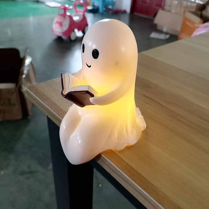 新しい可愛い幽霊読書灯 キュートな幽霊読書ライト LED ハ - Diy Halloween Electronics のレビューと価格