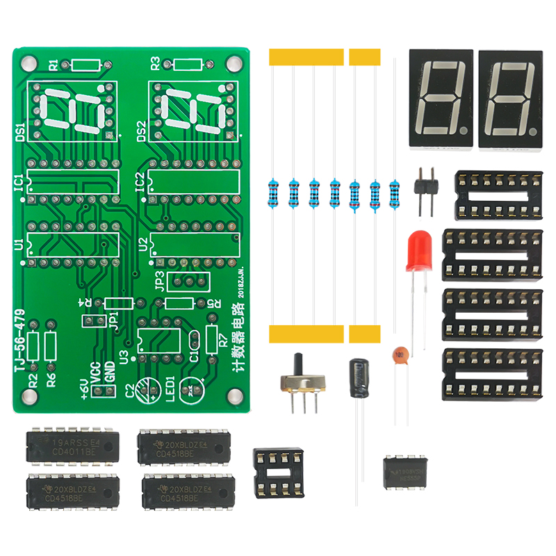 DIY カウンター回路キット - 電子スキルトレーニング用  - Diy Electronics Kits For Kids のレビューと価格