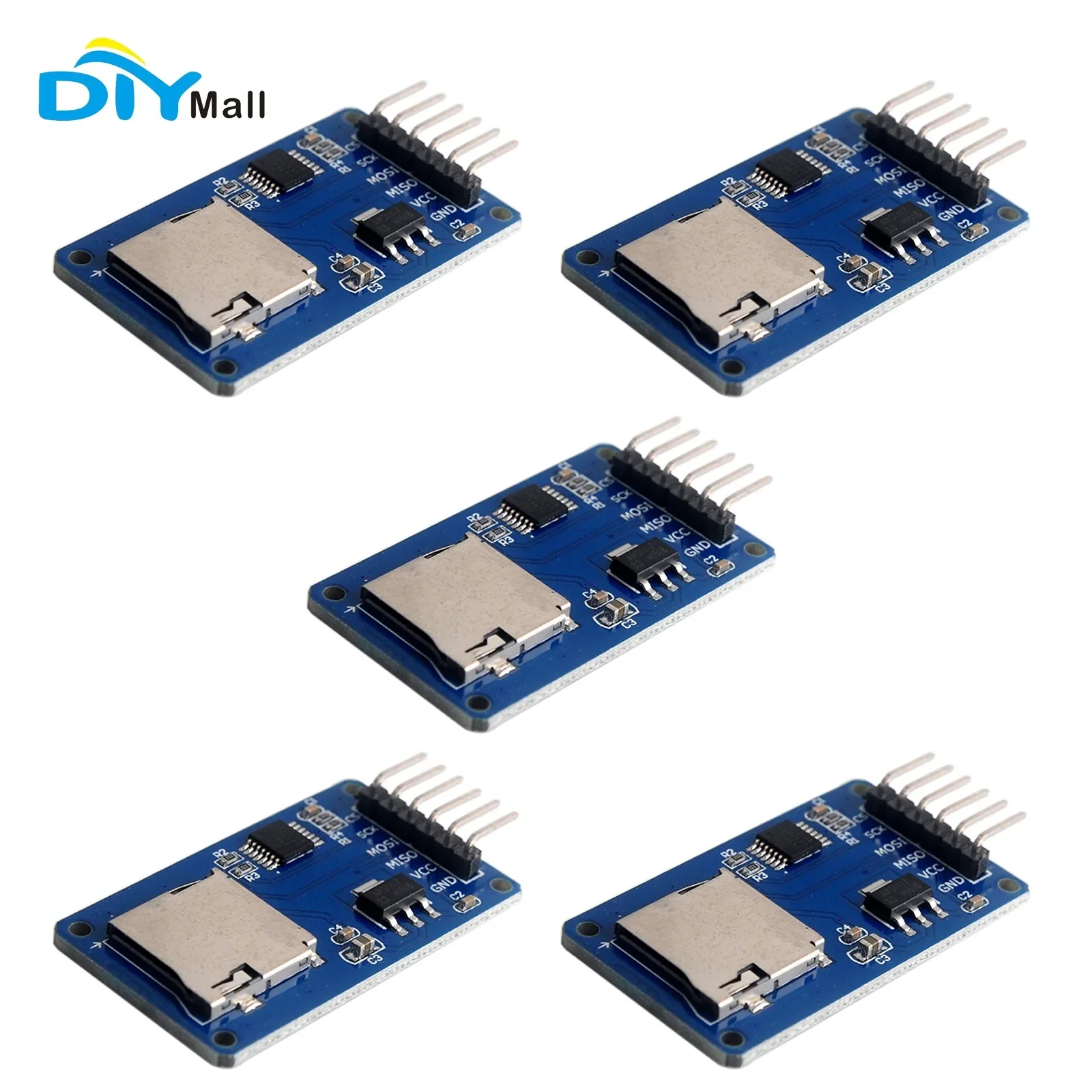 マイクロSDカードモジュール ミニTFメモリカード読み書き  - Sd Card Module Spi のレビューと価格