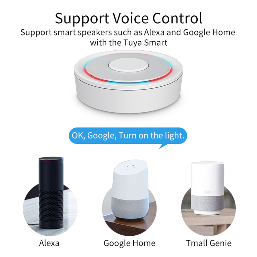 Zigbeeアプリリモートコントロールゲートウェイハブ、スマ - Diy Home Electronics のレビューと価格