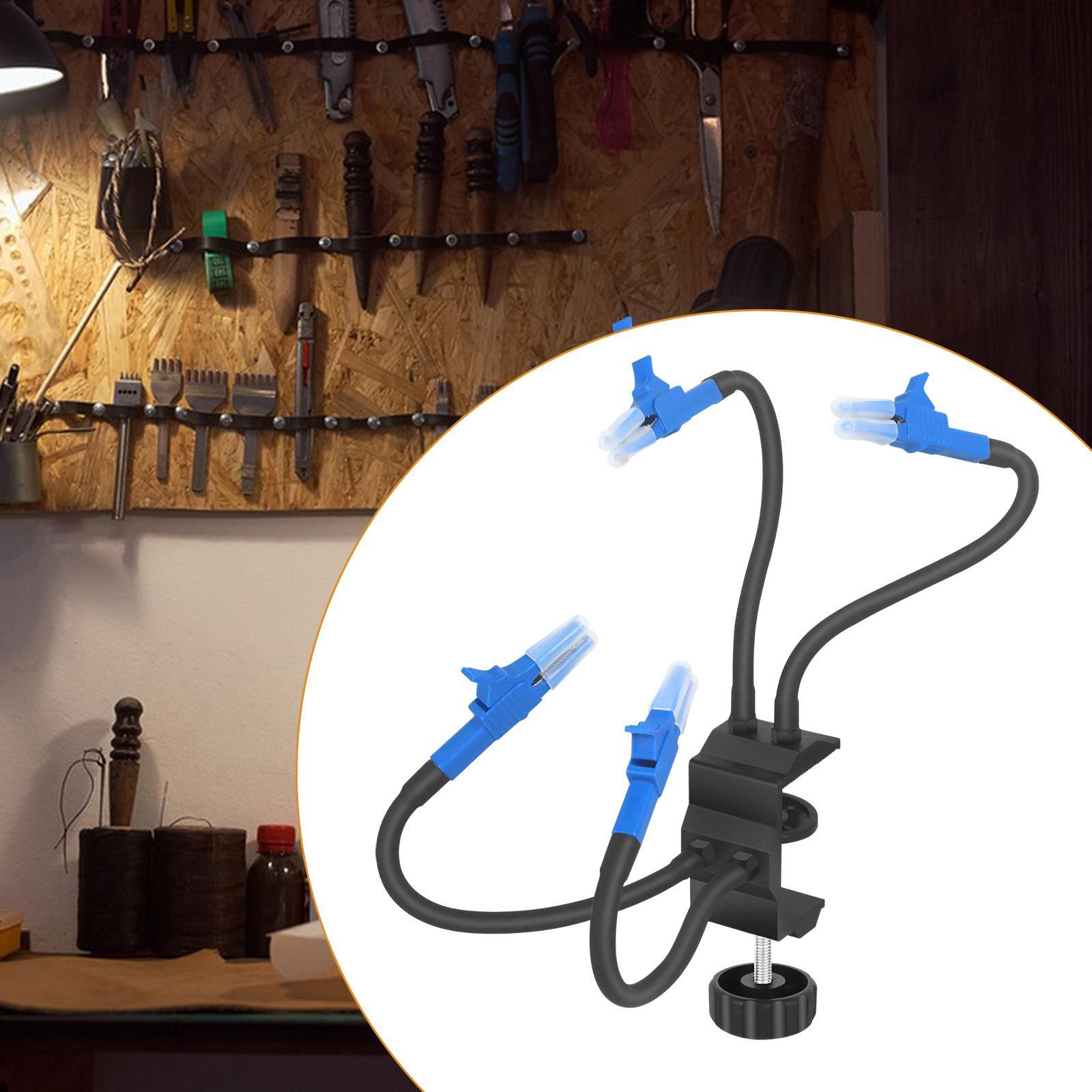 PCB ホルダー多目的 4 フレキシブルグースネックアルミ合 - Diy Electronics Holder のレビューと価格