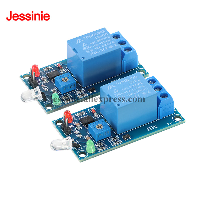 5 個/1pc 5V 12V ライトコントロールスイッチフォ - Relay Module 5V のレビューと価格