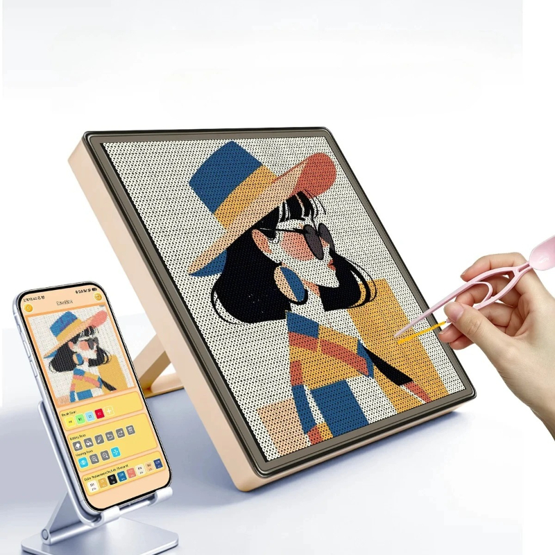 DIY スマート LED ペグボード APP 制御電子ヒュー - Diy Electronics Kits For Kids のレビューと価格