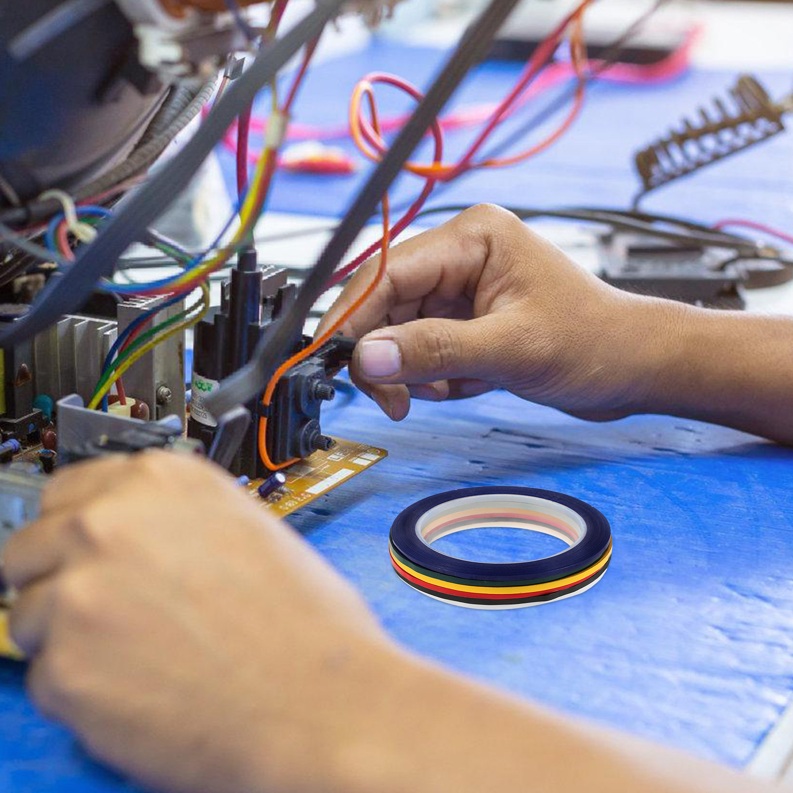 6巻入り絶縁テープ ペットポリエステルマスキングテープ 衣類 - Diy Electronic のレビューと価格