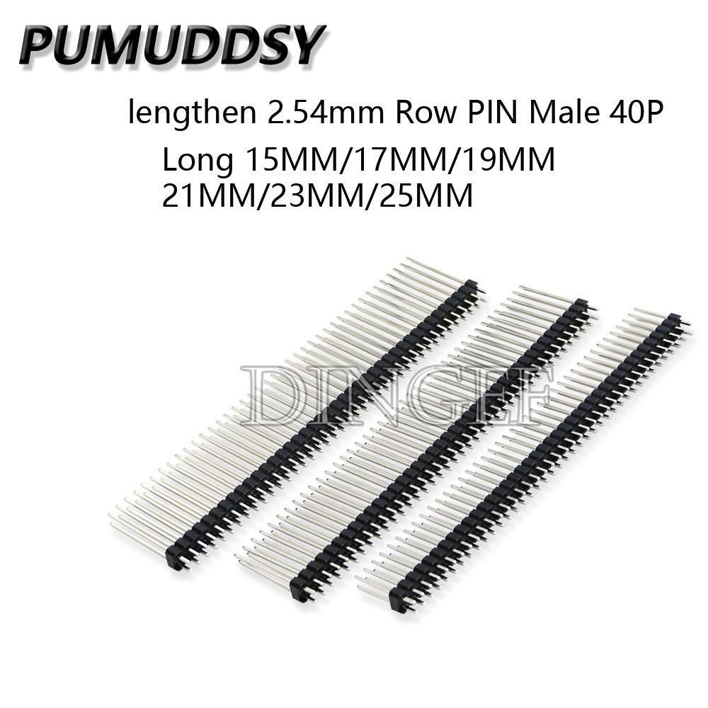 5 個 40PIN 2.54 ミリメートル単列オスコネクタ  - Male Female Header Pin のレビューと価格