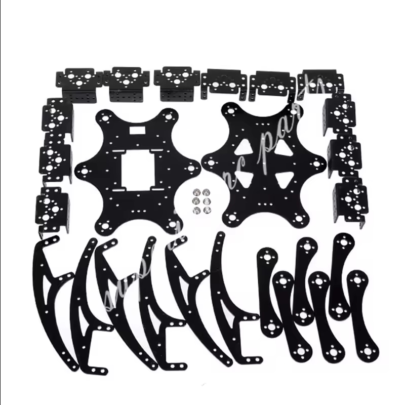 18 DOF アルミヘキサポッドスパイダーブラケット 6 3 - Diy Kit Elektronik のレビューと価格