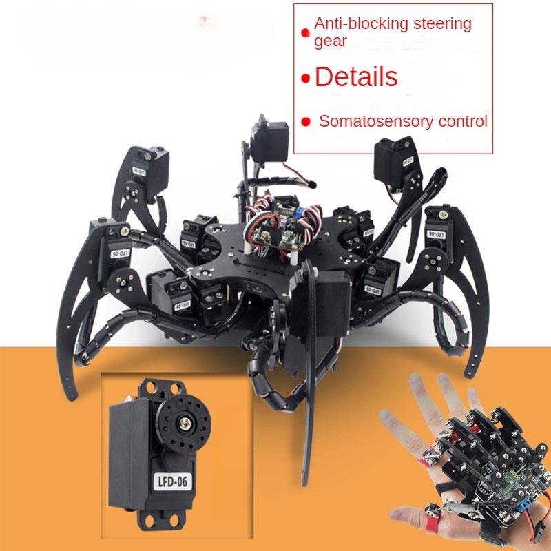 18 DOF アルミヘキサポッドスパイダーブラケット 6 3 - Diy Kit Elektronik のレビューと価格
