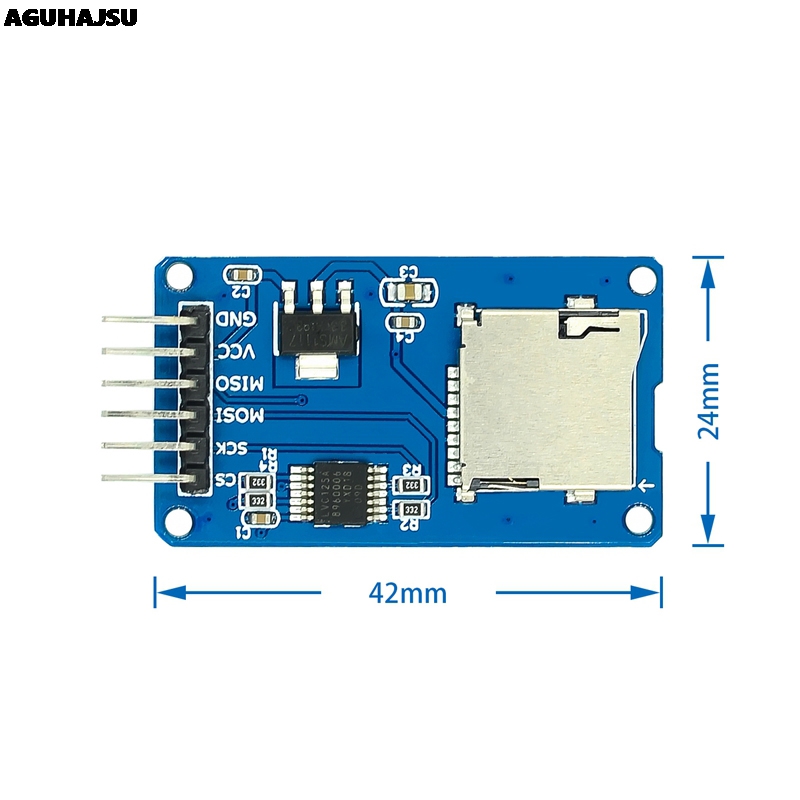 1 ピース/ロットマイクロ SD カードミニ TF カードリ - Sd Card Module Spi のレビューと価格