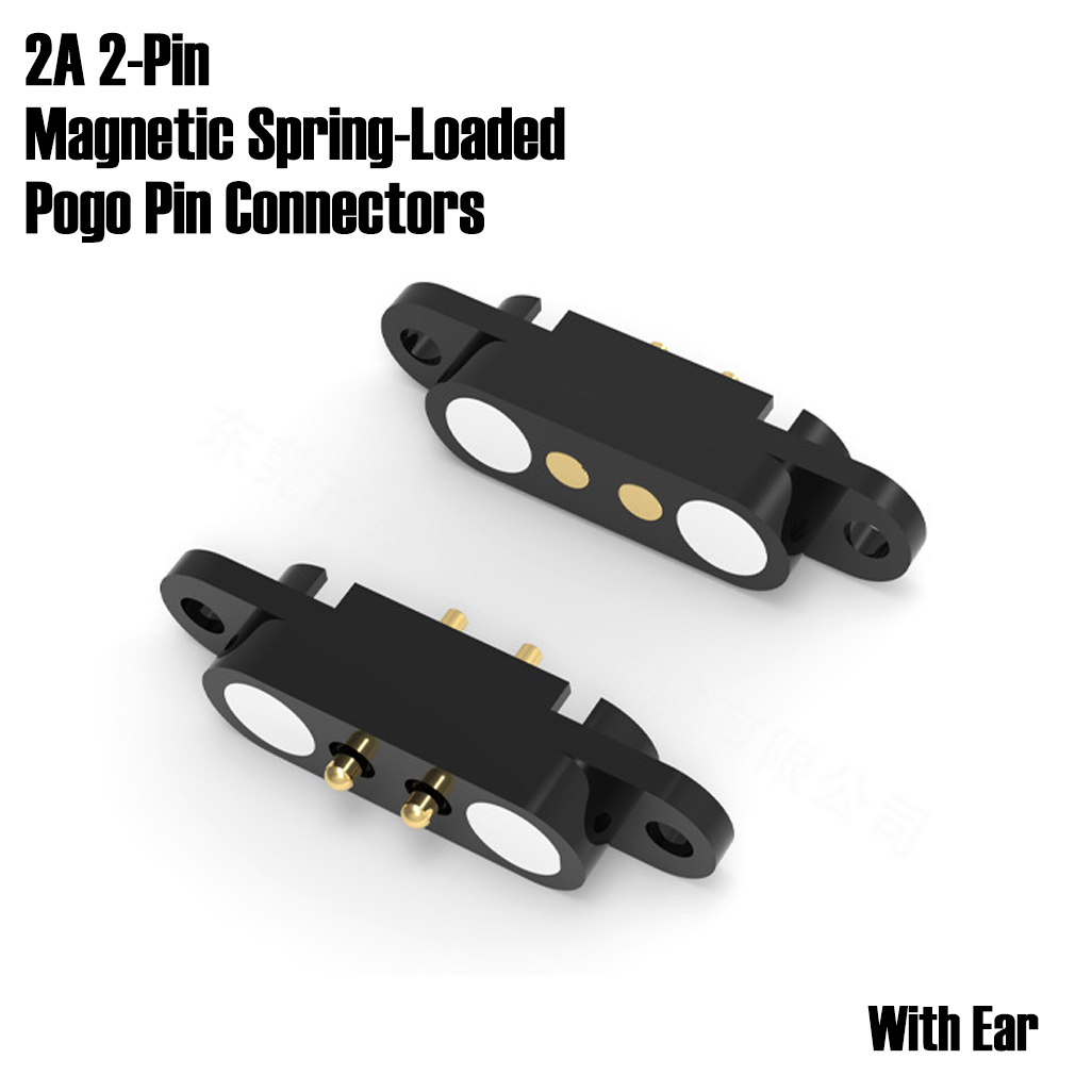 1 セット 2A 2 ピン磁気スプリング式ポゴピンコネクタ、 - Diy Electronics Tools のレビューと価格