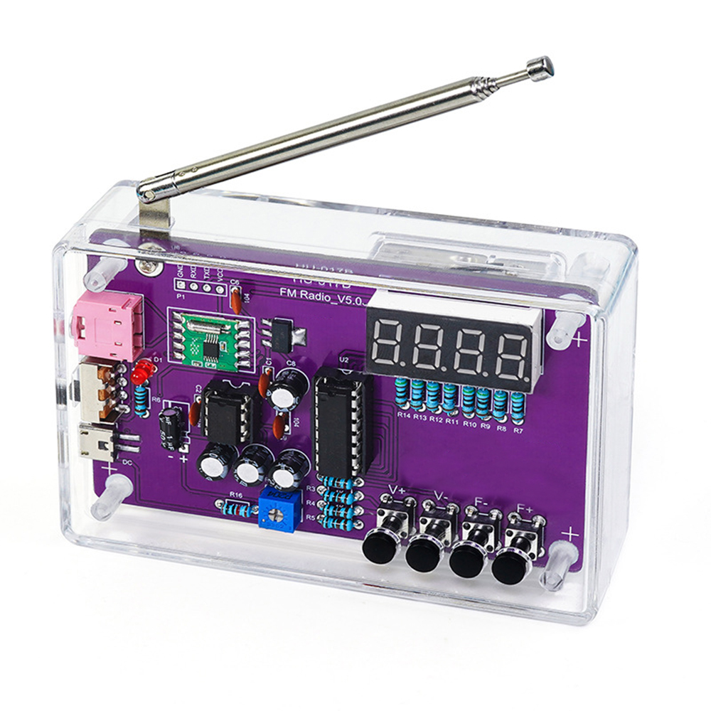 HU-017A/HU-017B ラジオキット、87～108  - Diy Electronics Course のレビューと価格