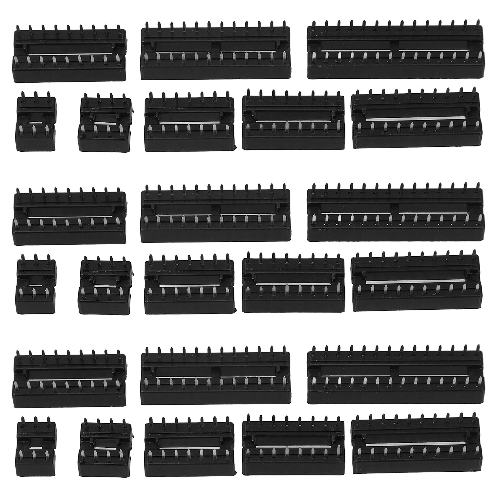 ICチップソケットセット DIP 6 8 14 16 18  - Diy Electronics Holder のレビューと価格