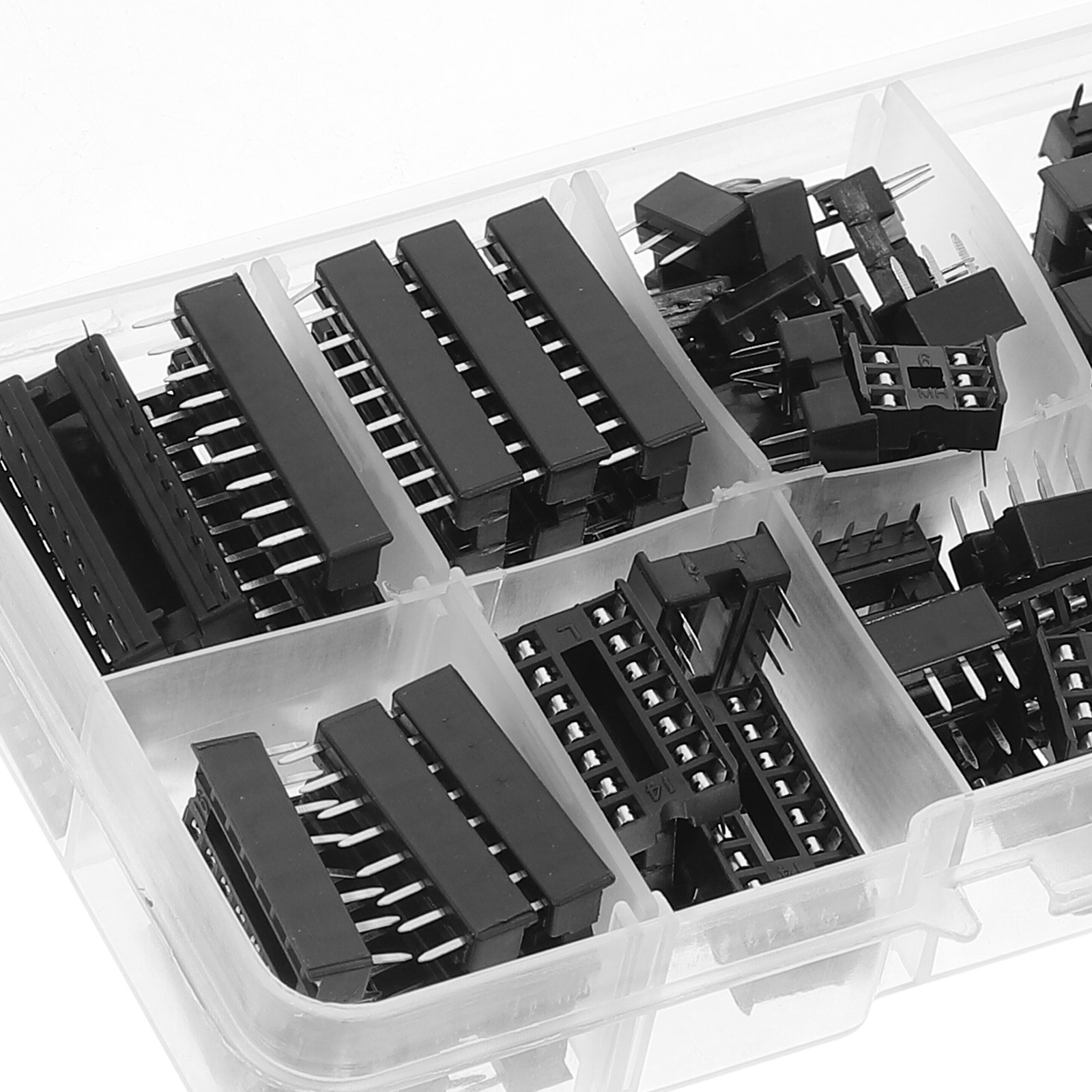 ICチップソケットセット DIP 6 8 14 16 18  - Diy Electronics Holder のレビューと価格