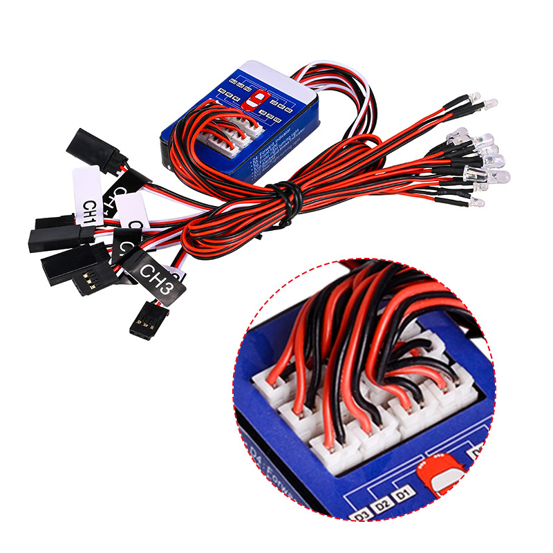 1/10スケールRCカーLED照明システムキット12個スマー - Led Assortment Kit のレビューと価格