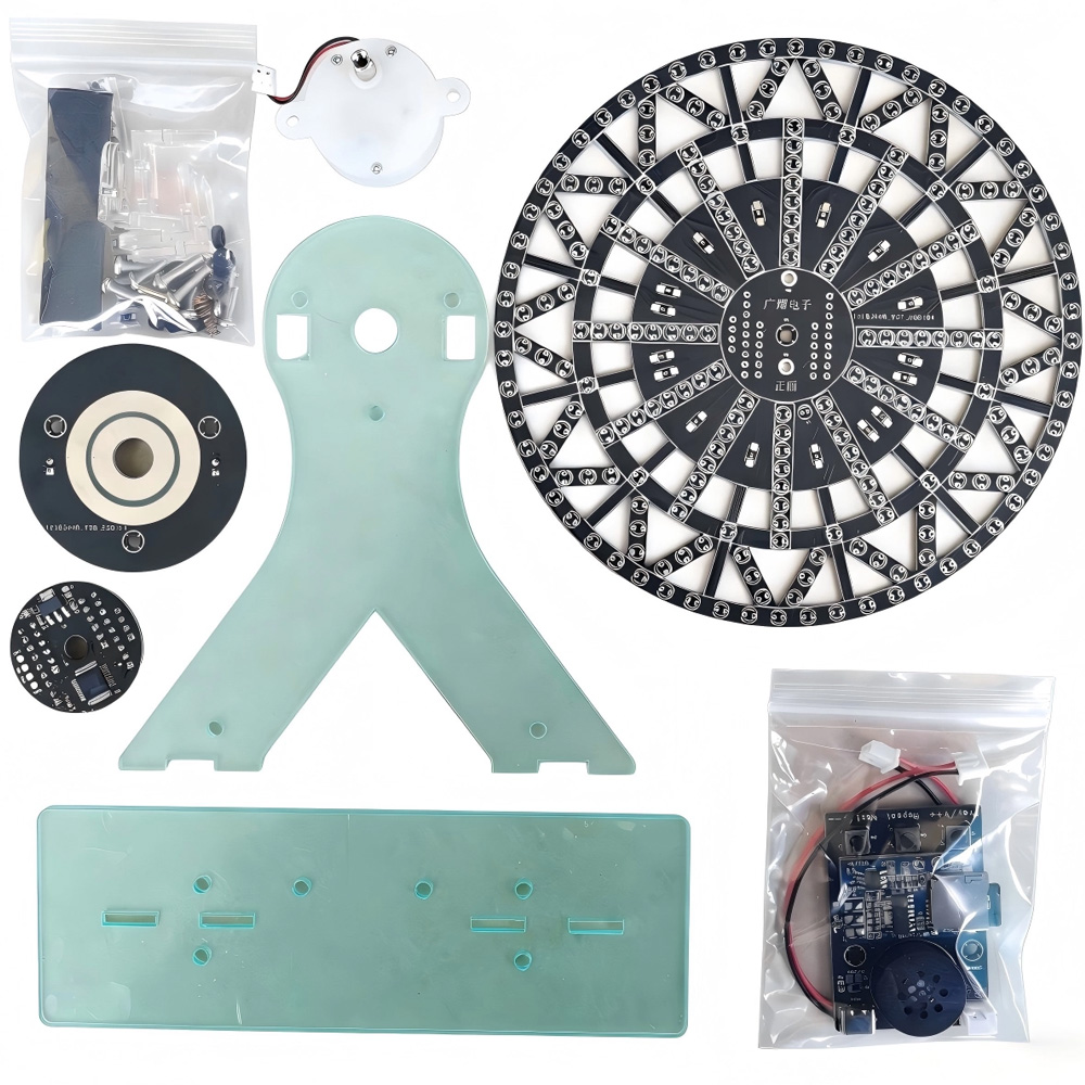 DIY電子キット LEDライト付きミュージカル観覧車 DIY - Diy For Electronics のレビューと価格