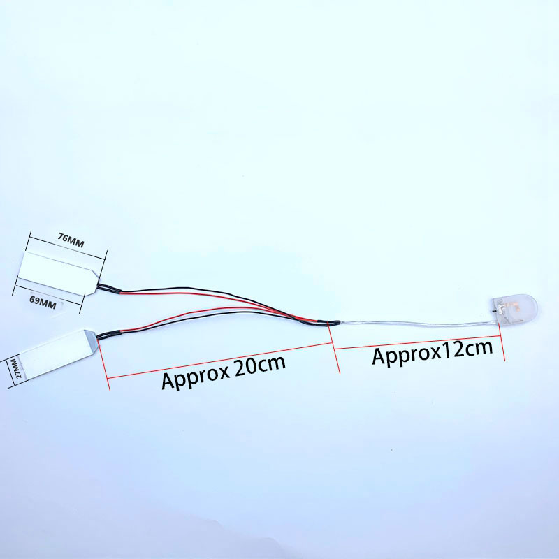 ハロウィンマスク DIY LED ライトアイキット ブルース - Diy Halloween Electronics のレビューと価格