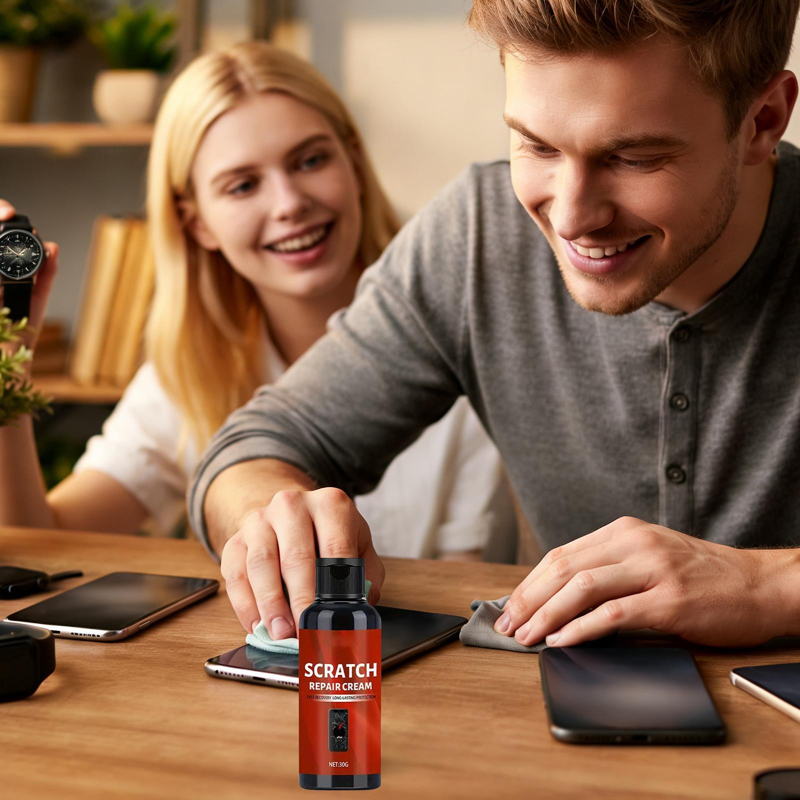 ガラス傷消し＆研磨クリーム クイックリペアキット 携帯電話画 - Diy Electronics For Home のレビューと価格