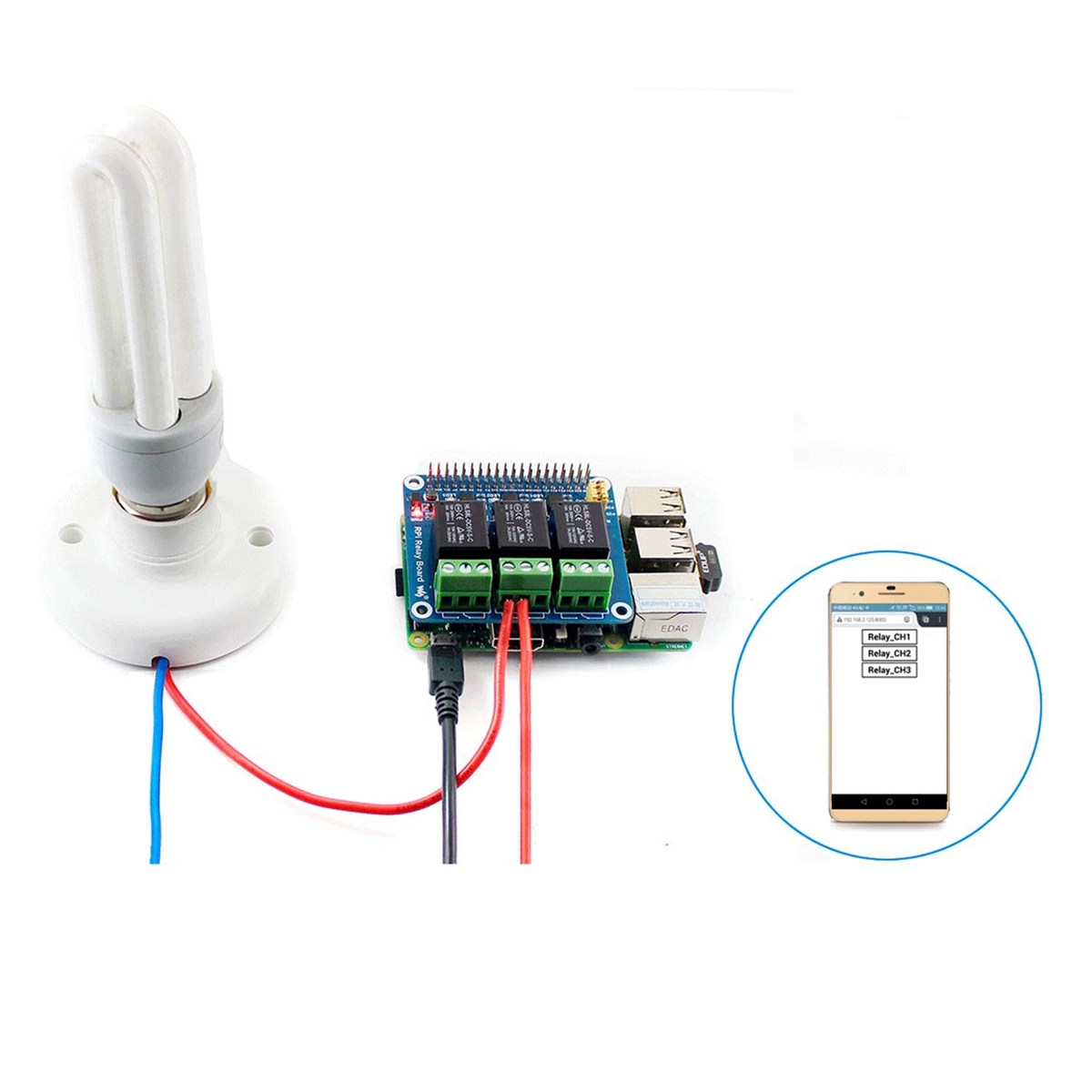 Waveshare 5V 3チャンネルリレーモジュール拡張ボ - Relay Module 5V のレビューと価格