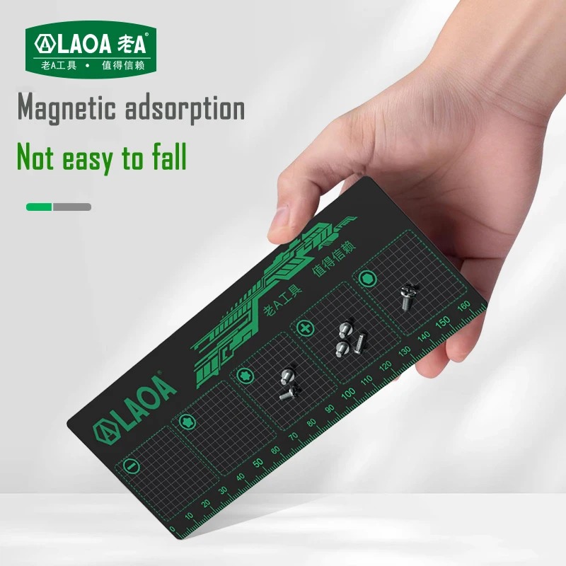 LAOA 磁気ネジ収納マット 両面ソフト磁気ホルダーパッド  - Diy Electronics Holder のレビューと価格