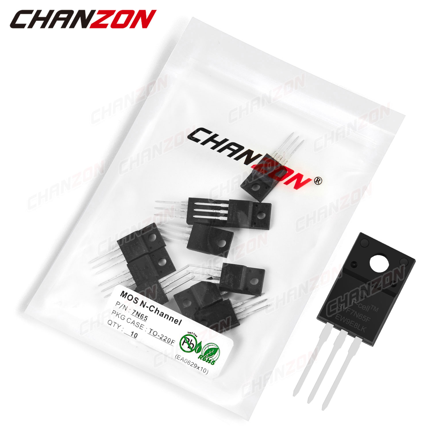 10個7n65 TO-220F nチャネルmosfet,bj - Diy Electronics Youtube Channel のレビューと価格