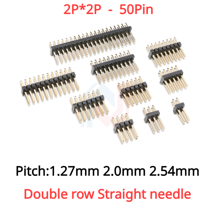 10 個 1.27 ミリメートル 2.0 ミリメートル 2. - Male Female Header Pin のレビューと価格