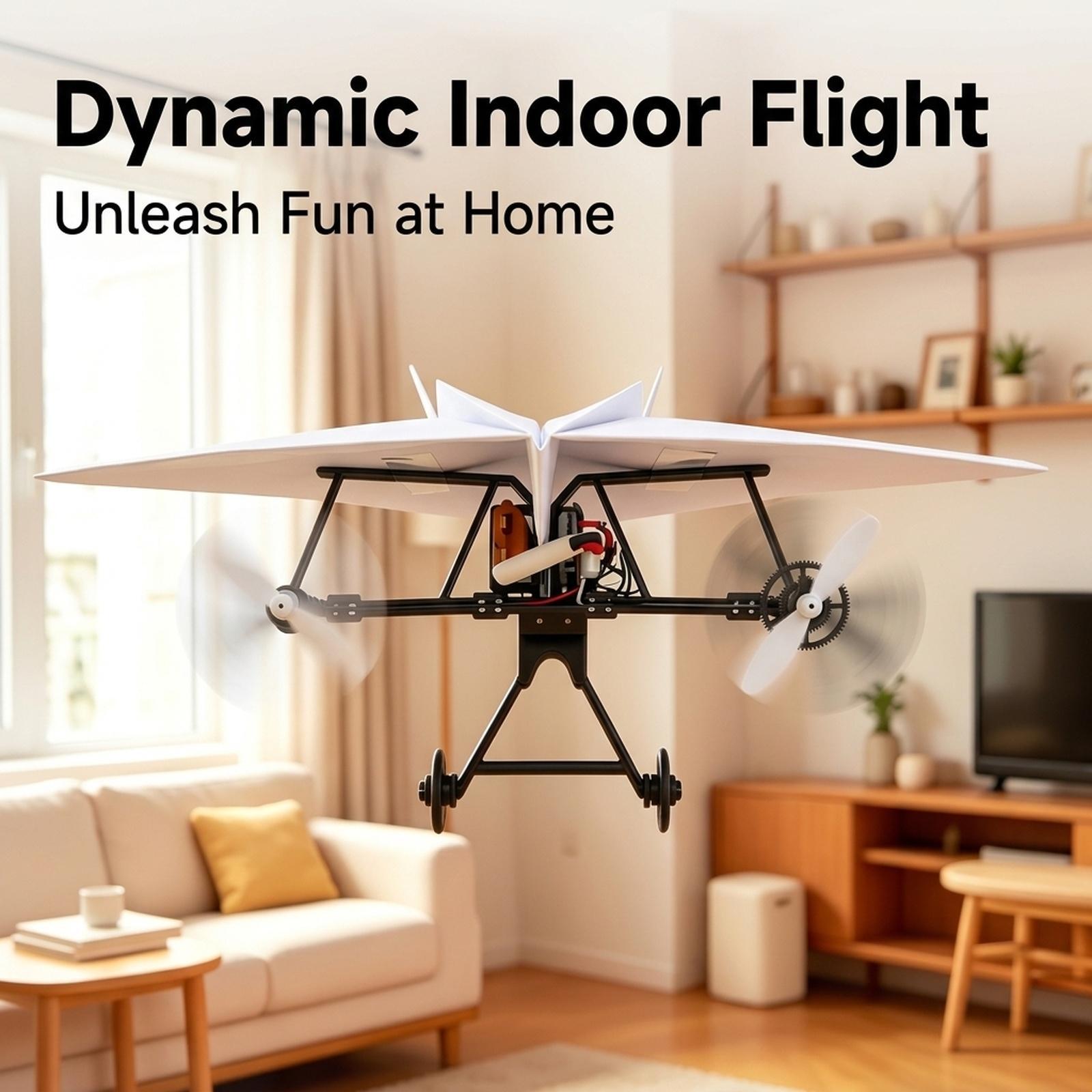 ミニRC飛行機DIYキット ABS素材 電子リモコン 紙飛行 - Diy Electronics Kits For Kids のレビューと価格