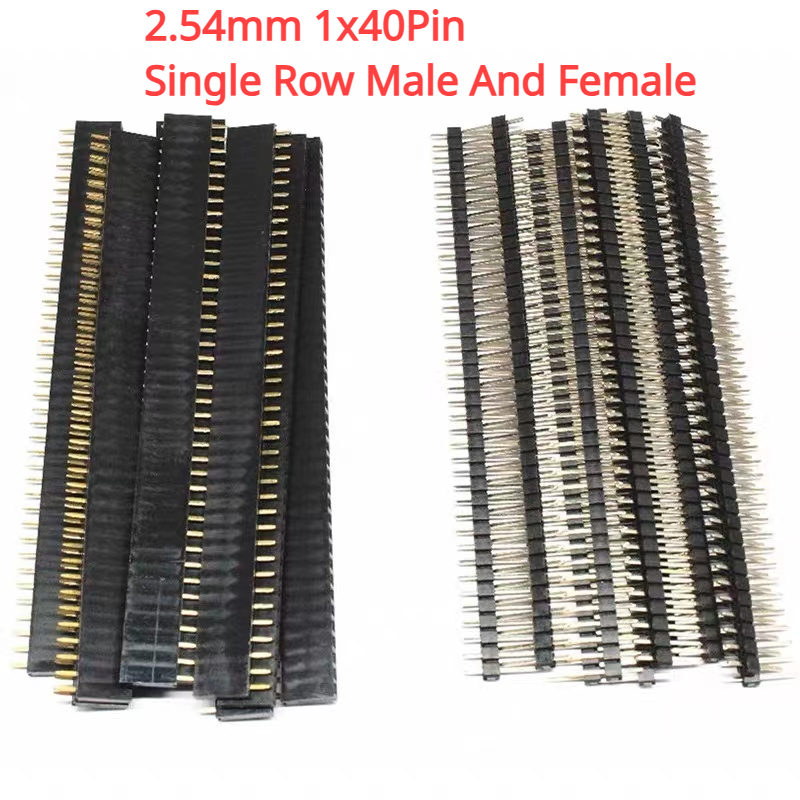 単列PCBソケットボード,arduino用オスピンヘッダーコ - Male Female Header Pin のレビューと価格