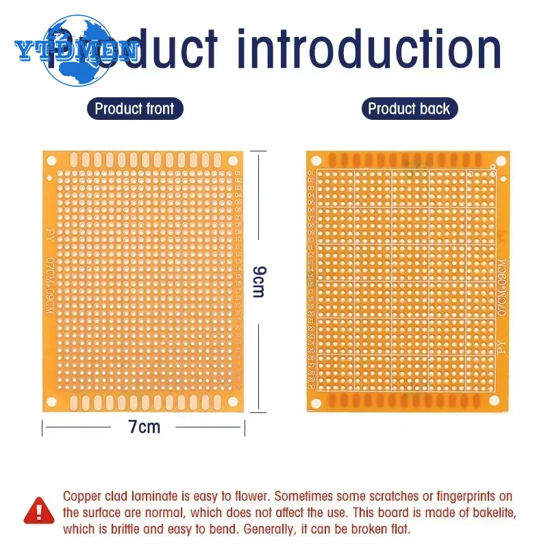 1-20 個 5 × 7 センチメートル PCB ユニバーサ - Pcb Etching Kit のレビューと価格