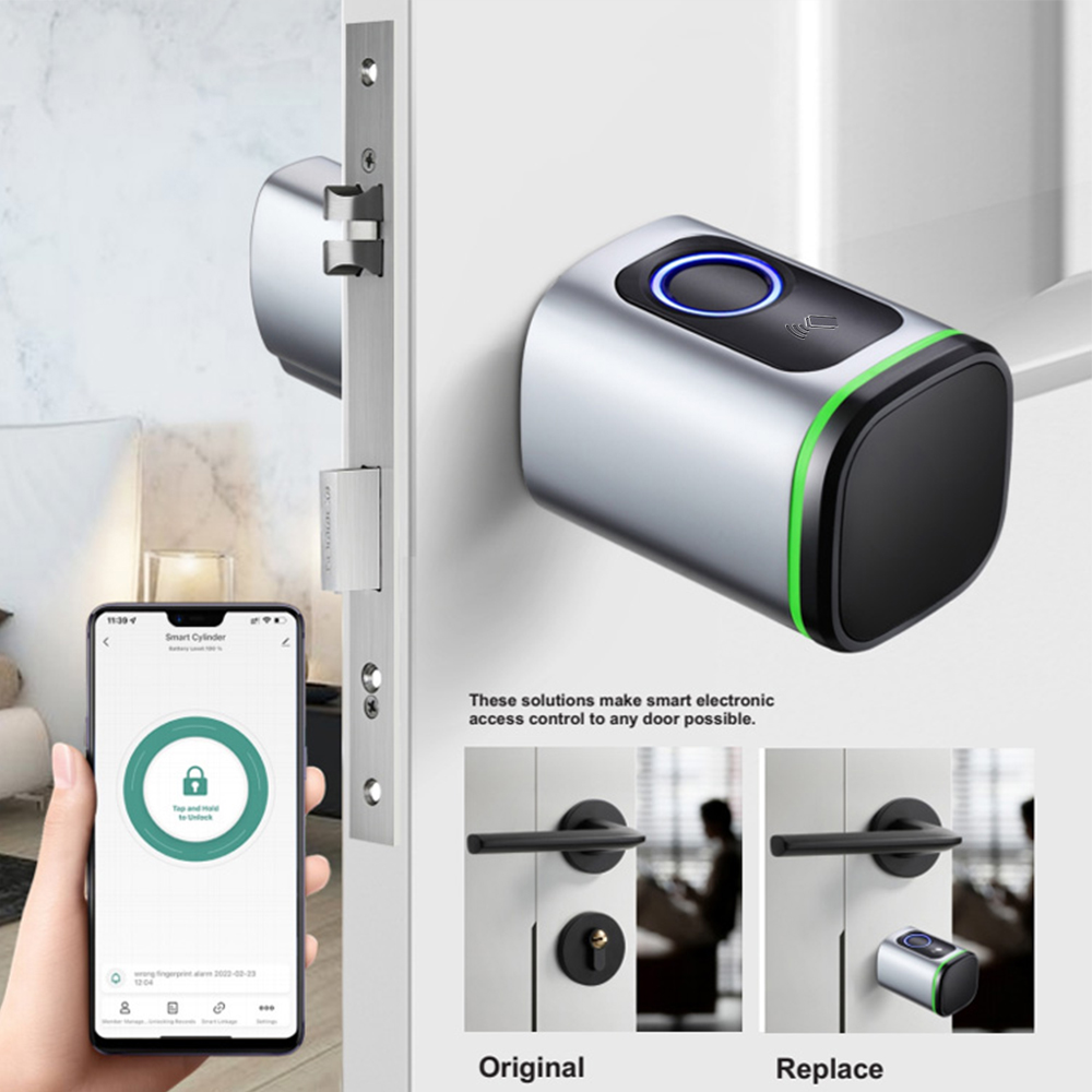 Zemismart-ble-スマート電子ドアロック,Tuya - Diy Home Electronics のレビューと価格