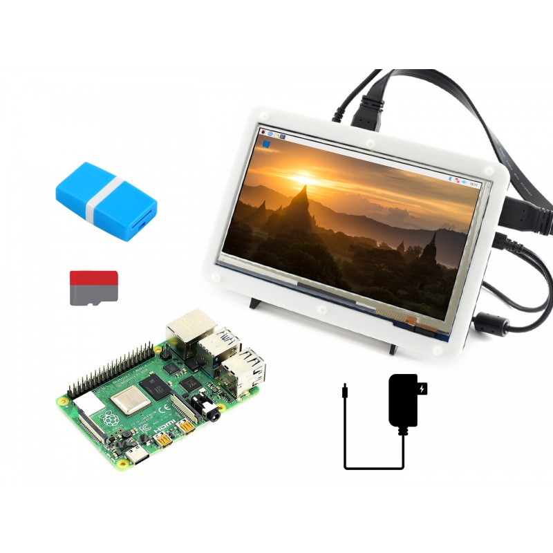 Raspberry Pi 4 Model B ディスプレイキ - Diy Electronic のレビューと価格