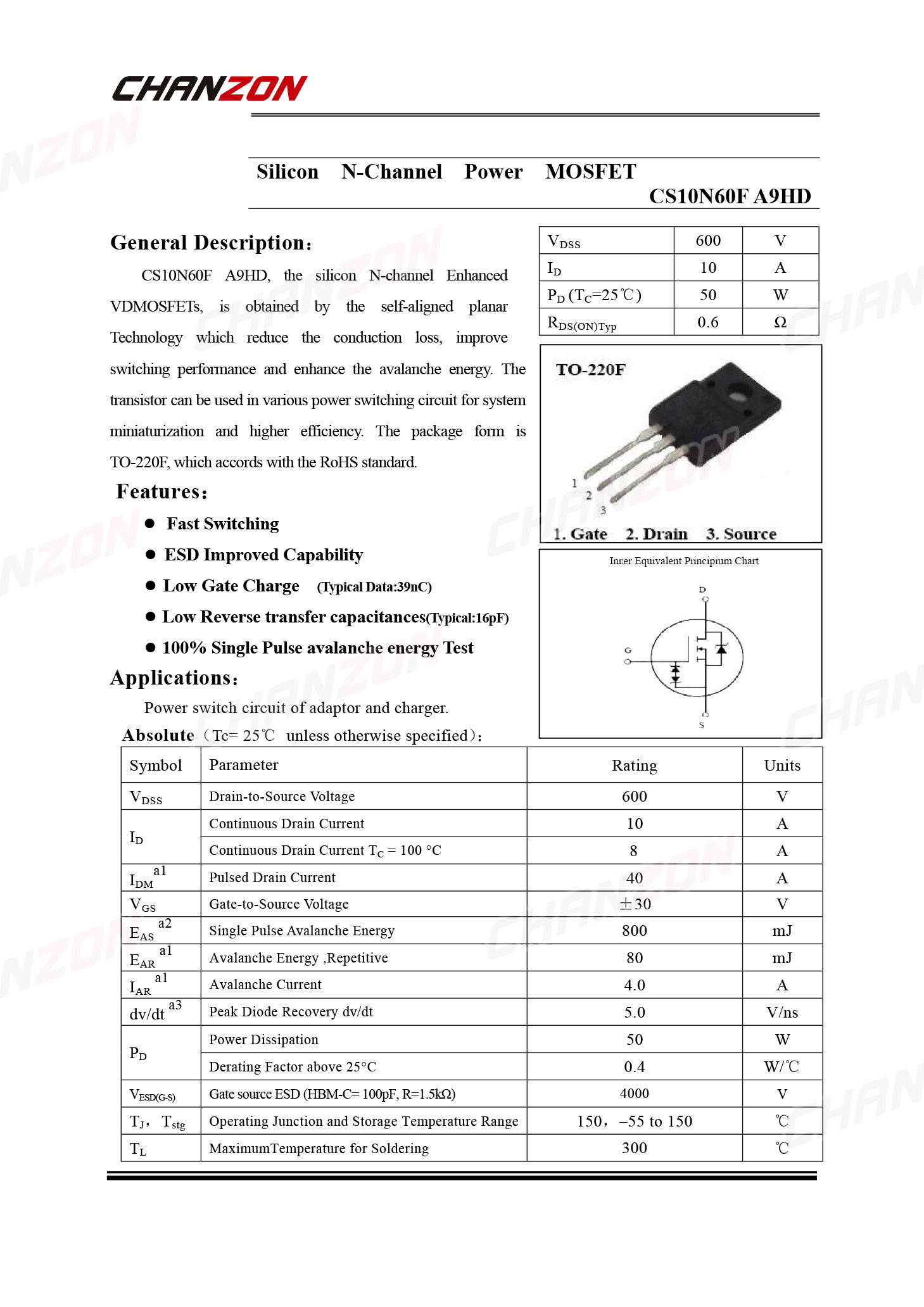 10個のnチャネル型集積回路10n60 TO-220F,10 - Diy Electronics Youtube Channel のレビューと価格