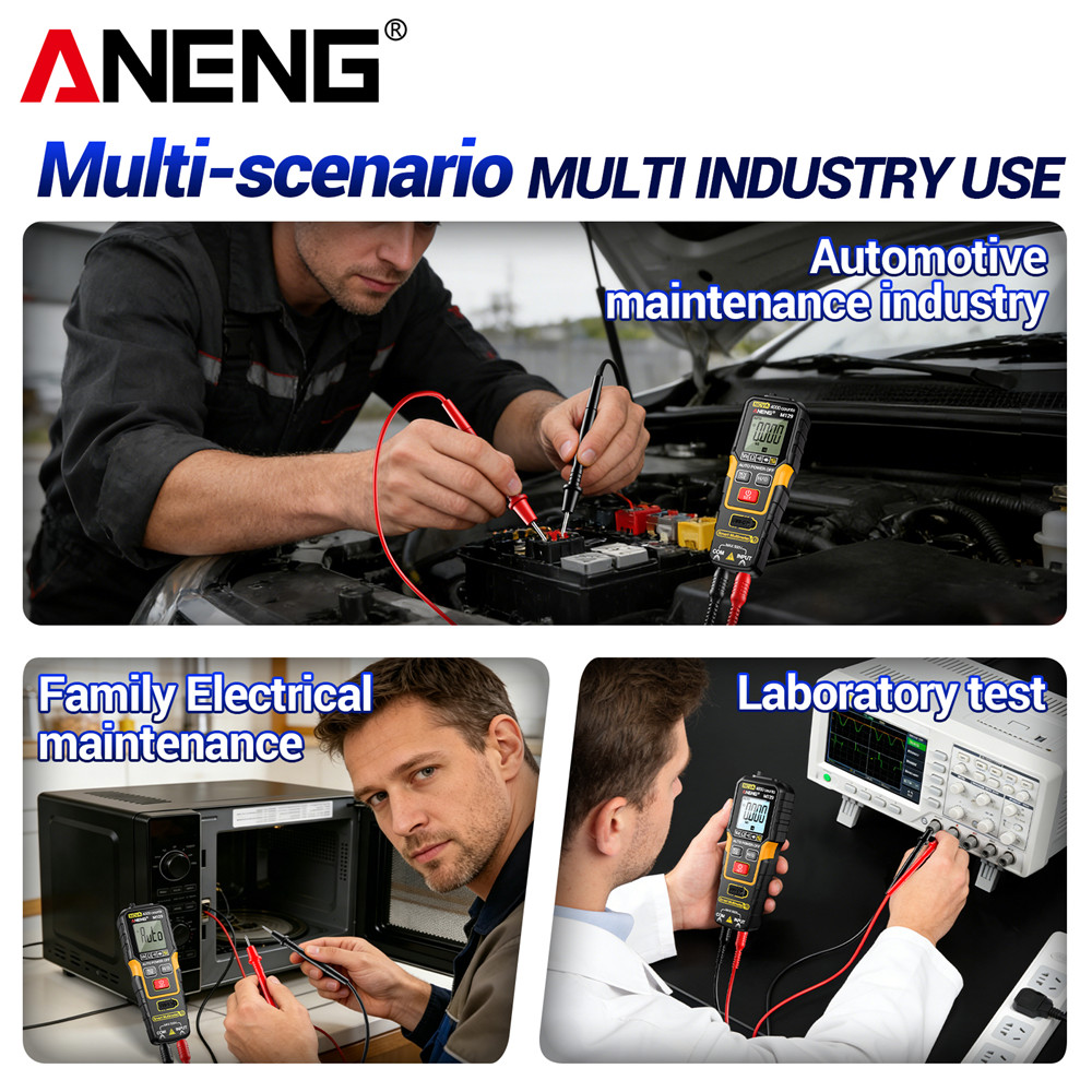 ANENG M129 デジタルマルチメーター 4000カウン - Diy Electronics Tools のレビューと価格