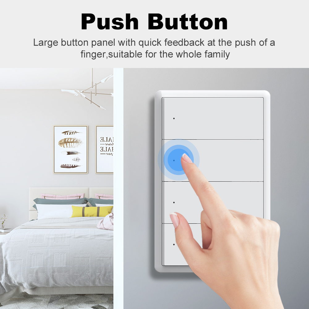 MANHOT ホームキット WiFi スマートスイッチ ニュ - Diy Home Electronics のレビューと価格