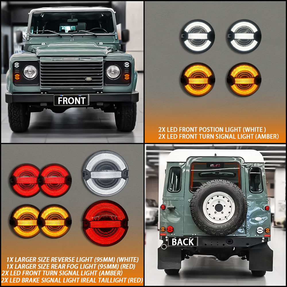ランドローバー ディフェンダー 90 110 130 L31 - Led Assortment Kit のレビューと価格