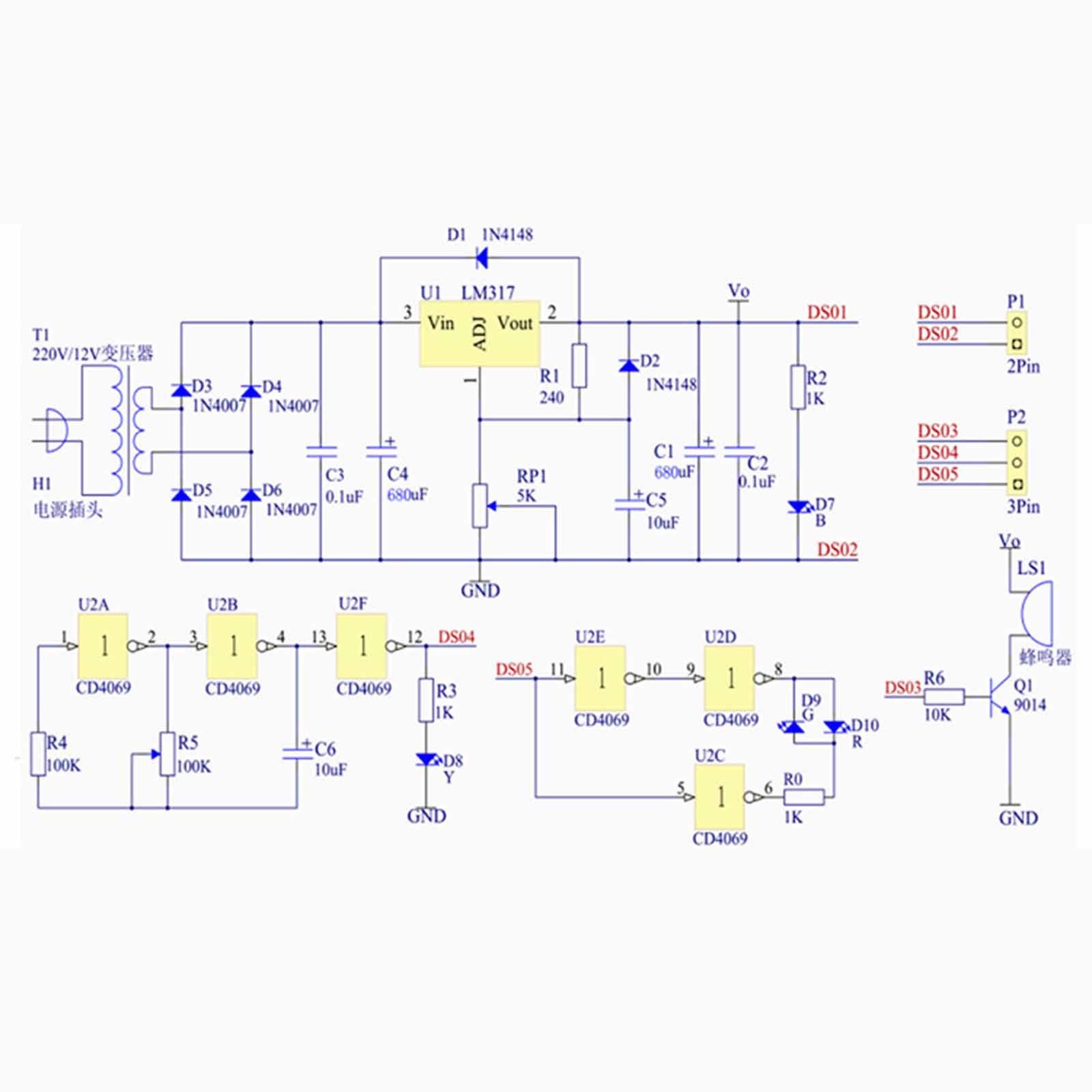 電源モジュール調整可能な電圧レギュレータボードDIY LM3 - Diy Electronics Course のレビューと価格